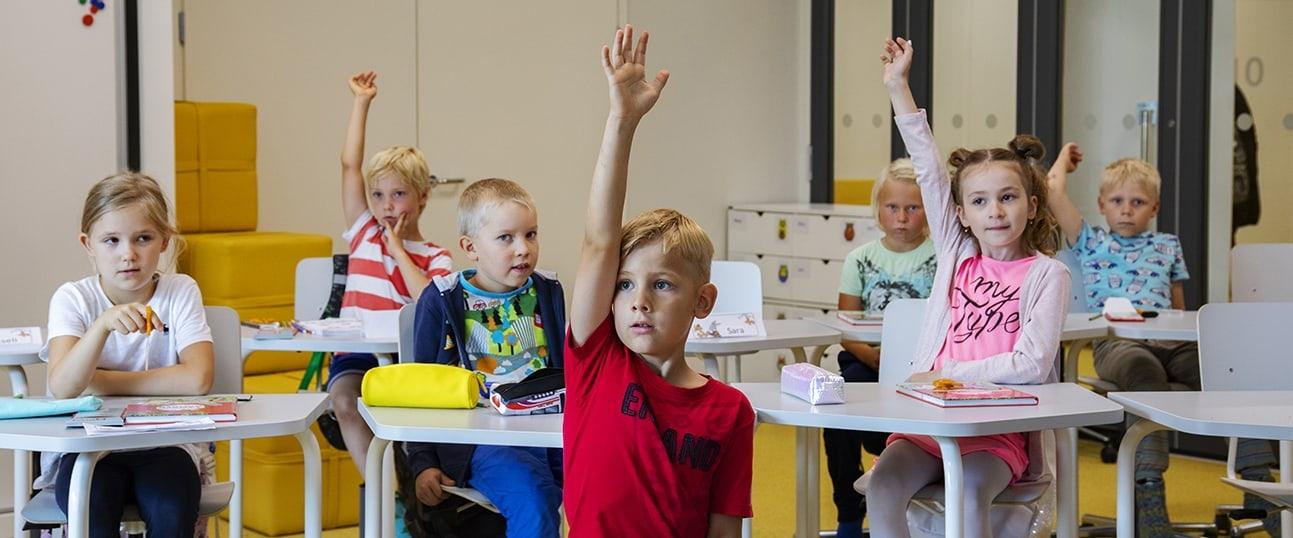 Koulutyö alkoi uudessa Pohjoiskehän koulussa elokuussa 2019.