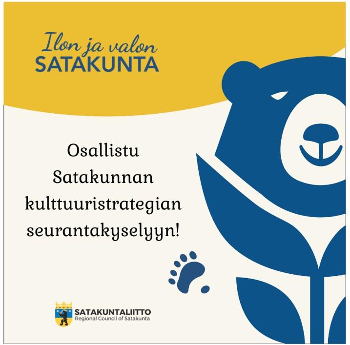 Kuva kyselyyn Kuvassa kehotetaan vastaamaan kyselyyn